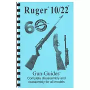 Ruger 10/22 Manual Book Takedown 22 LR COMPLETE Guide Gun-Guides NEW MARCH 2024