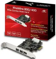 Vantec 2+1 FireWire 800/400 PCIe Combo Host Card (UGT-FW210) Accessories