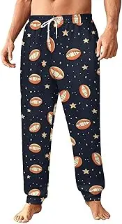 [Generic] Men's Sweatpants, Rugby and Starry Elements-79, Polyester Joggers, Sweatpants Jogging Pants for Workout Running