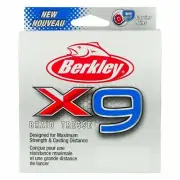 Berkley X9BFS15-22 X9 Lo-Vis Green Braided Fishing Line, 165 yd, 15 lb, 165 y...