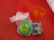 Super Mario Bros. Nintendo NES-Style Gashapon Promo Green Sound Making Toy