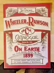 Wheeler Rawson Catalogue for Red Dead Redemption 2 Game Props Collectible Book