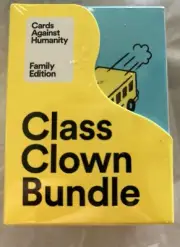Cards Against Humanity Family Edition Class Clown Bundle Pack New Sealed