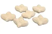 Bumble Bee 1.5" to 2" set of 6 ready to paint ceramic bisque