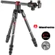 【Manfrotto 曼富圖】Befree GT XPRO 碳纖維反折式三腳架套組(公司貨 MKBFRC4GTXP-BH 橫置中軸 載重10公斤)