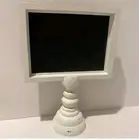 New Chalk Couture Framed Boutique Board and Pillar Stand 5.5x7.5 Never Used NIB