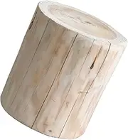 BESPORTBLE Tree Stump Stool Wood Wooden Stool Small Stool Footwear Changing Bench Home Decor Accessory