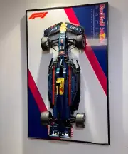 LEGO Red Bull F1 42206 Wall Mount Display Frame & Storage RB20 FREE FAST SHIP