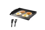 VEVOR 22x16 in Flat Top Griddle Carbon Steel Universal BBQ Grill Pan Cookware