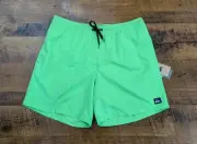 Quicksilver Men's Everyday Volleyball Shorts Neon Green Size XL