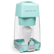 12 Oz. Electric Shaved Ice Snow Cone Machine in Aqua