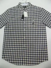 DC Men's Bantam S/S Button-Up Shirt - Off White - Small - NWT