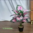 1pc Lifelike Monstera Leaf Artificial Plant - Perfect for Home, Office Decor...