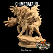 Chimerataur | Dragon Trappers Lodge | 3D Printed Resin TTRPG Miniatures