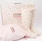 Love Shack Fancy x Hunter Boot Original Tall Rain Boot Sunrise Patch Size 6 Pres