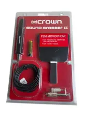 Crown Sound Grabber II PZM Microphone New In Box Sealed