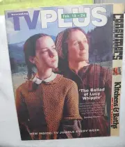 #4447 Newsday TV Plus Feb 18-24 2001 Television Guide Glenn Close & Jenna Malone