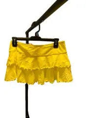 Cat & Jack Girls Bikini Skirt size XL 14 Green
