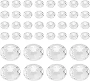 DECORNIJIA 2000Pcs Transparent Acrylic Pointed Bottom Fake Diamonds for Table Scatters Wedding Decorations Nail Art Displays and Craft Projects Unique and Stylish Decorative Gems