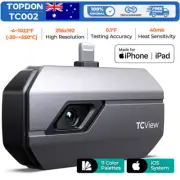 Topdon TCView TC002 Thermal Camera for IOS - Grey 256X192 Pixels IR Resolution