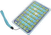 Kisangel Laptop for Islamic Learning Machine Laptop Learning Muslim Crafts for Learning Plastic Sky-Blue