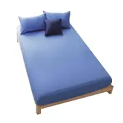 All Size Poly Cotton Fitted Sheet Bedding With Pillowcase Ocean