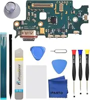 iParto Charging Port Replacement Kit for Samsung Galaxy S22+ 5G SM-S906U SM-S906U1 USB Flex Dock Connector Charging Flex Replacement with Tools