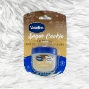 Vaseline Sugar Cookie Lip Therapy Balm Moisturizing & Sweet-Scented Care -0.25oz