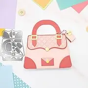 Handbags Dies for Card Making Purse Bag Metal Cutting Dies for DIY Scrapbooking Paper Crafting Embossing Stencil Die Cuts Punch Template Moulds Paper Crafts Scrapbook Photo Album Decor