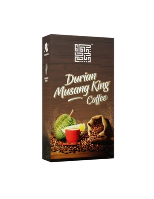 2 box Durian Musang King Coffee The Real Durian Coffee Experience (Sugar-Free)