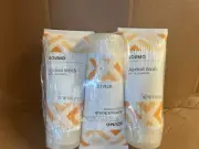 Solimo Apricot Scrub Facial Cleanser 6oz Lot of 3 New