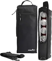 Athletico Golf Cooler Bag - Soft Sided Insulated Cooler Holds a 6 Pack of Cans or Two Wine Bottles