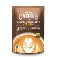 在飛比找momo購物網優惠-即期品【CAFFINO】經典拿鐵咖啡(20公克x10入/袋;