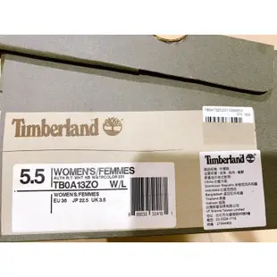 Timberland 女生 休閒鞋 大黃靴子 尺寸5.5