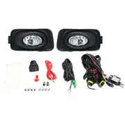 Fog Light Kit For 2004-2008 Acura TSX LH & RH Clear Lens