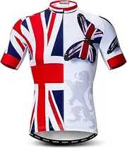 [HimyBB] Men's Cycling Jersey Short Sleeve Bike Shirts Quick-Dry Breathable Bicycle Tops