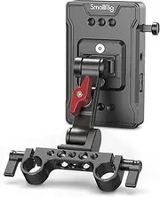 SmallRig V Mount Battery Adapter Plate (Basic Version) with Extension Arm - 3499