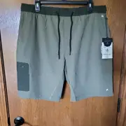 Kenneth Cole Men's Shorts Tech Active Water Resistant, 4-Way Stretch MSRP $69
