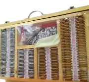 Refraction Box 225 Pcs Ophthalmic & Optometry Trial Lens Kit With Wooden Case