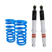 Front Raised HD Gabriel Ultra Shocks + Lovells Springs for Isuzu D-MAX TF