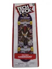 Tech Deck Finesse x Sonic The Hedgehog Shadow Handboard New