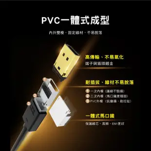 PX大通DisplayPort 1.2版4K影音傳輸線(1.2米) DP-1.2M