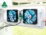 Klevacool Caravan Fridge Fan Kit to suit Vents on Caravans & Campers.