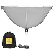 Wise Owl Outfitters Hammock Bug Net - SnugNet The Perfect Mesh Netting Keeps No-See-Ums, Mosquitos and Insects Out - Solid Black