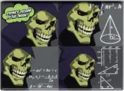 Masters of the Universe Skeletor Prince Adam Is He-Man Refrigerator Magnet NEW