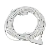 White For Grounding Cord 15ft for Earthing Sheets and Wrist Straps Accessory
