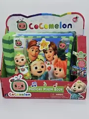 Cocomelon Musical Plush Book - 5 Iconic Nursery Rhyme Songs