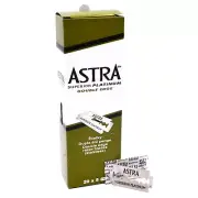 100 ASTRA Super Platinum Smooth Double Edge Safety Razor Blades ( 20x5)