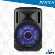 Fenton FT12LED-MK2 12? Inch Portable Speaker BT USB MicroSD
