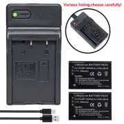 NP-120 NP120 DL17 D-L7 DB-43 BP-1500s Battery /Charger for Fuji /Pentax / Ricoh